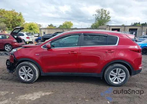 2019 Kia Sportage Lx z USA, uszkodzony, nr VIN KNDPMCAC5K7494122
